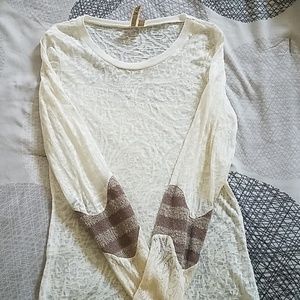 BKE long sleeve burnout t-shirt